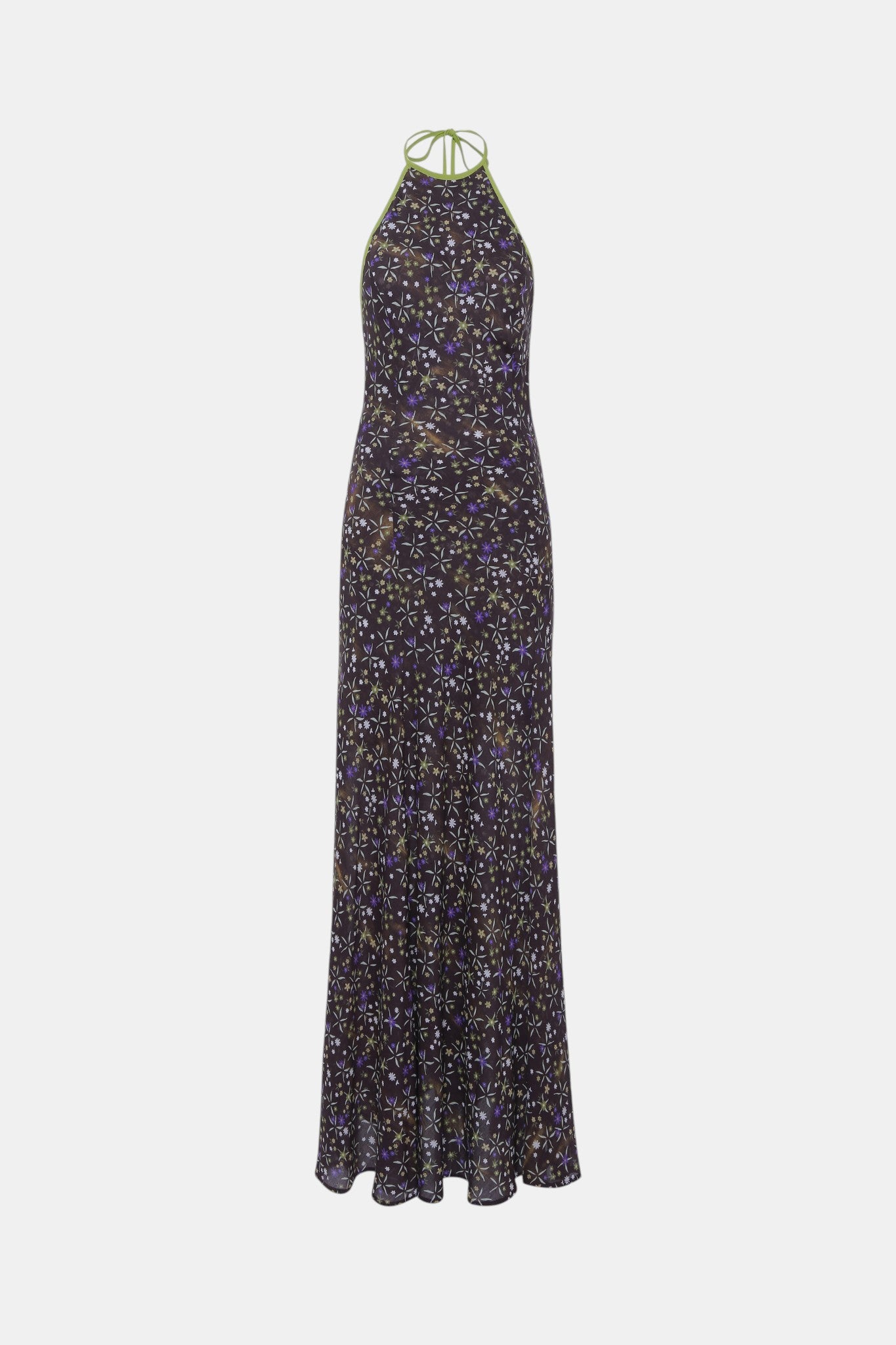 Charlotte Maxikleid Braun