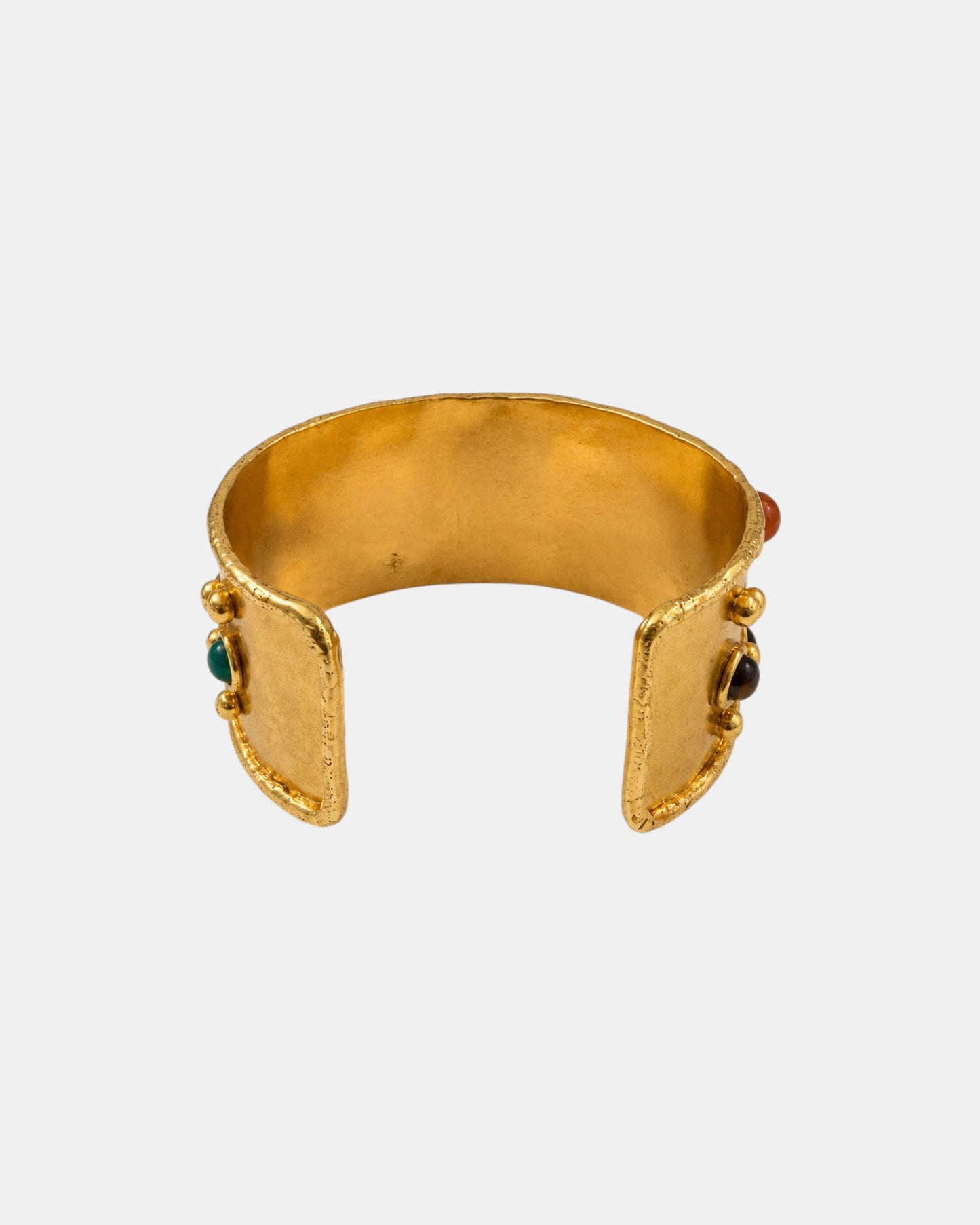 Byzantine Armband mit Onyx und Karneol in Gold
