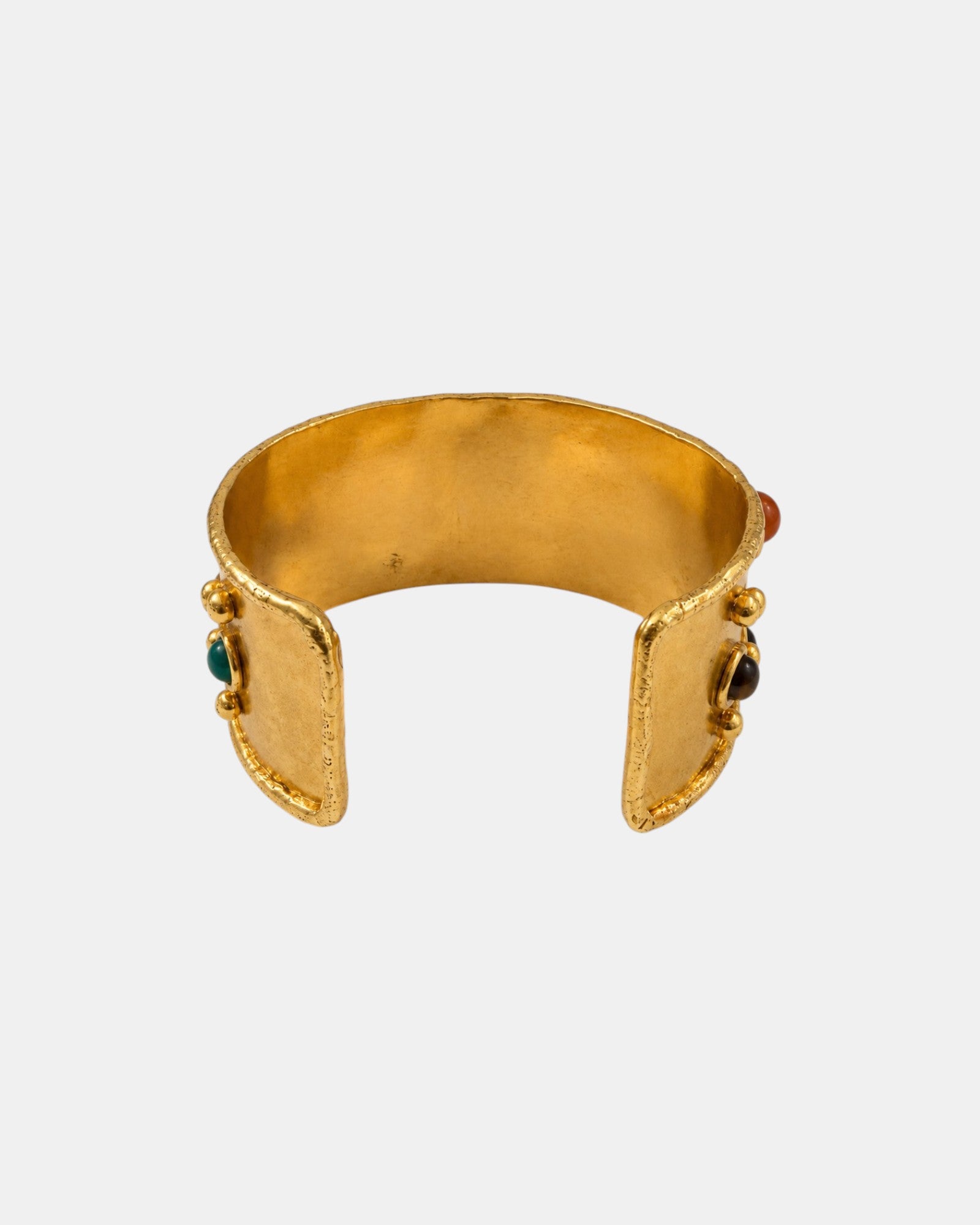Byzantine Armband mit Onyx und Karneol in Gold
