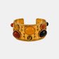 Byzantine Armband mit Onyx und Karneol in Gold