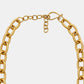 Kette mit Kristallen Gold
