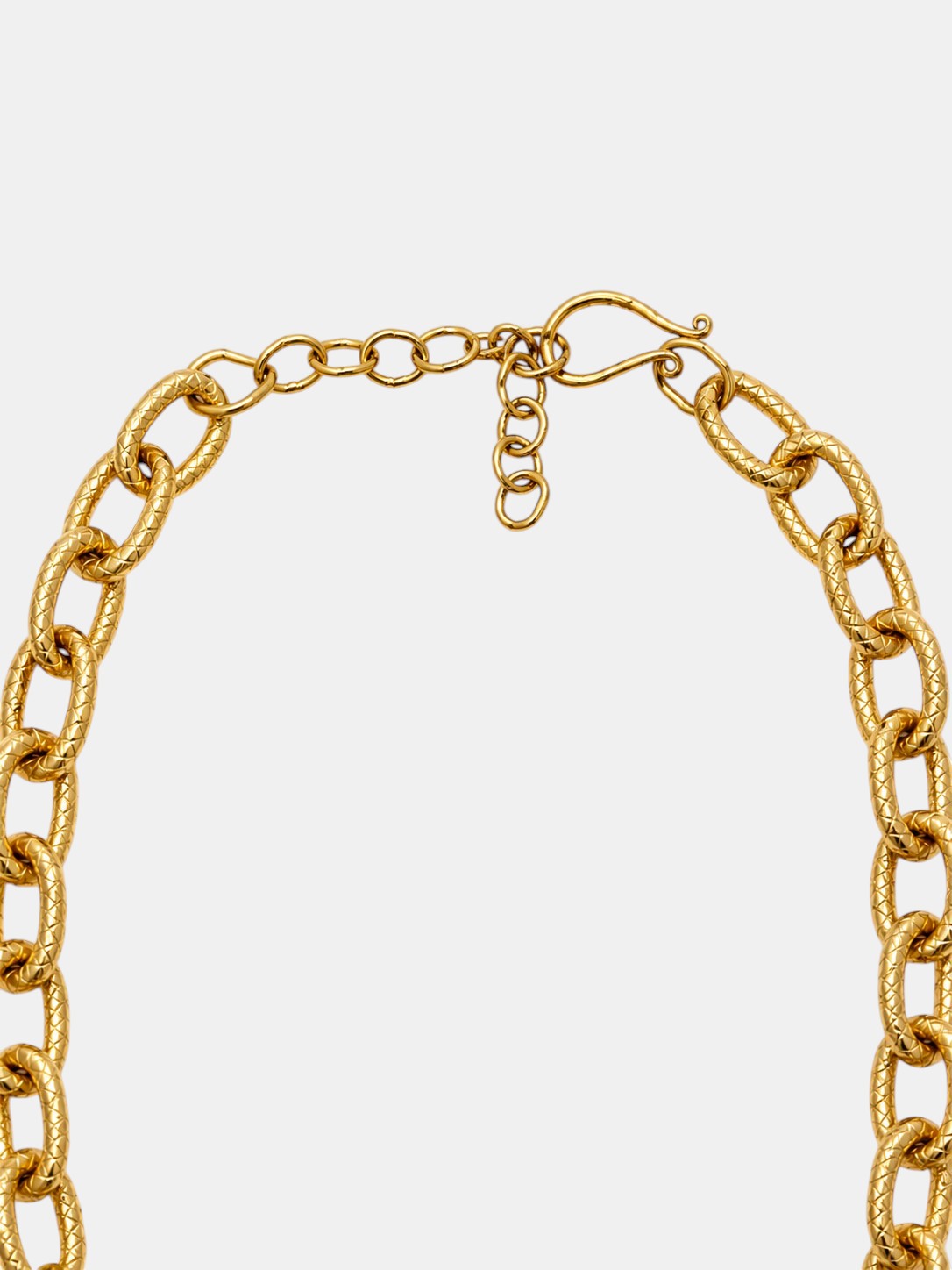 Kette mit Kristallen Gold