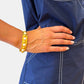 Armband in Gold und Weiß