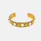 Armband in Gold und Weiß