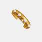 Armband in Gold und Weiß
