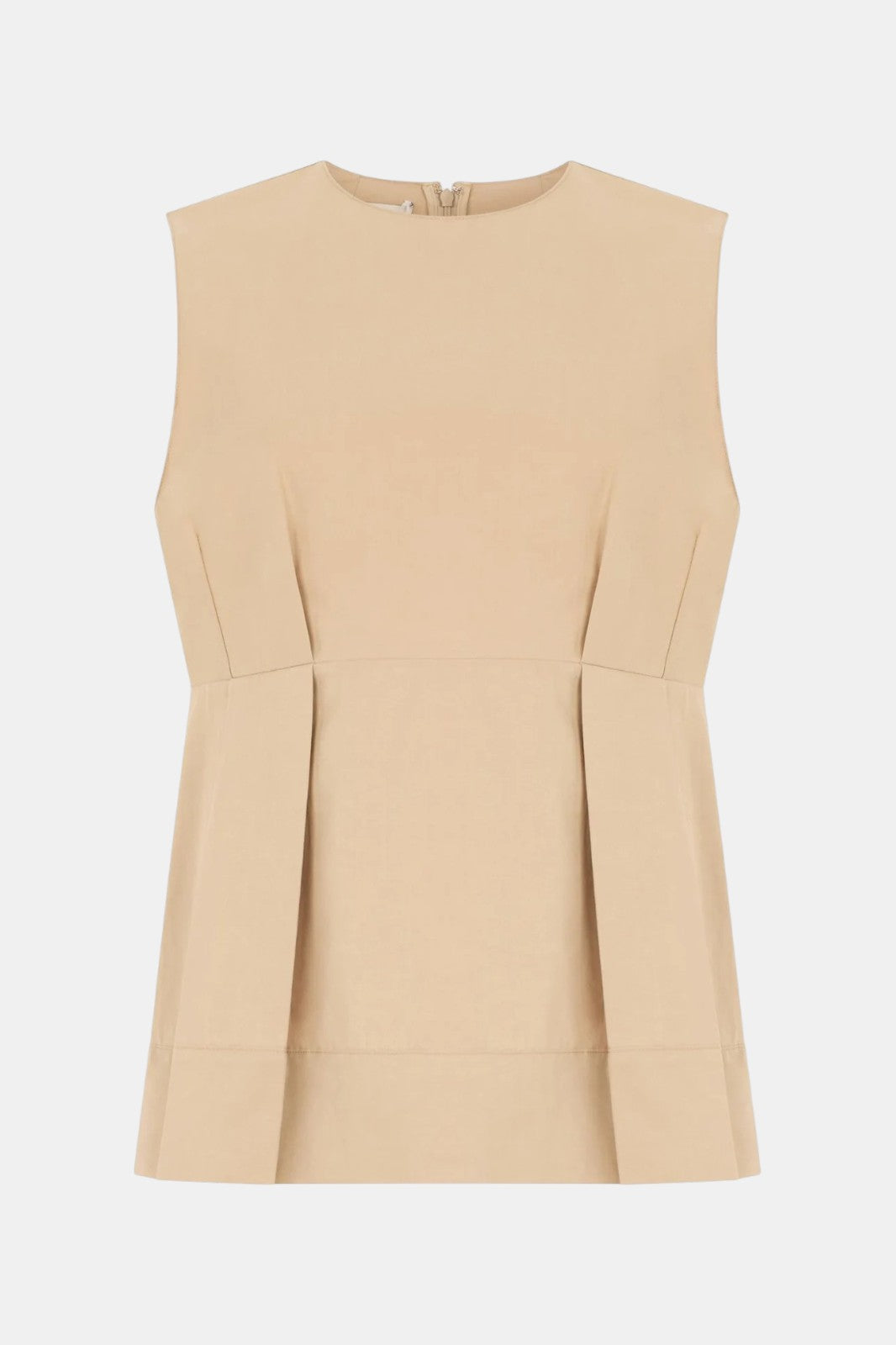 Paneled Top Beige